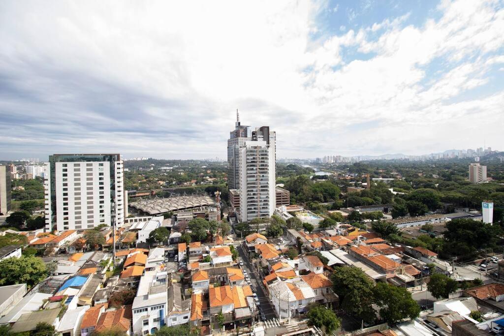 Bhomy Pinheiros Moderno Varanda E Vista Vr166 Сан-Пауло Экстерьер фото